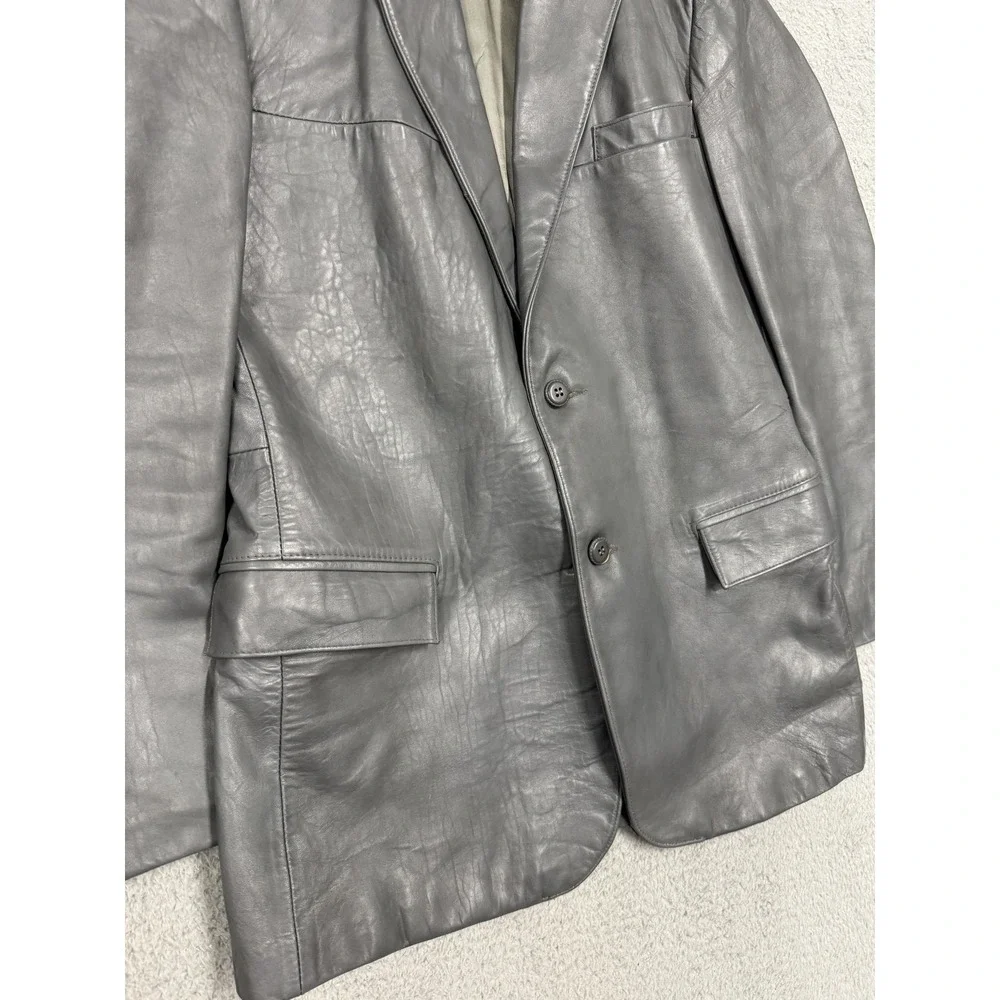 Clipper Mist Blazer Jacket Mens‎ 42 Long Classic Two Button Pocket Coat